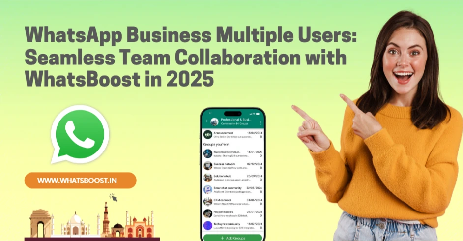 WhatsApp Business Multiple Users: Seamless Team Collaboration with WhatsBoost in 2025