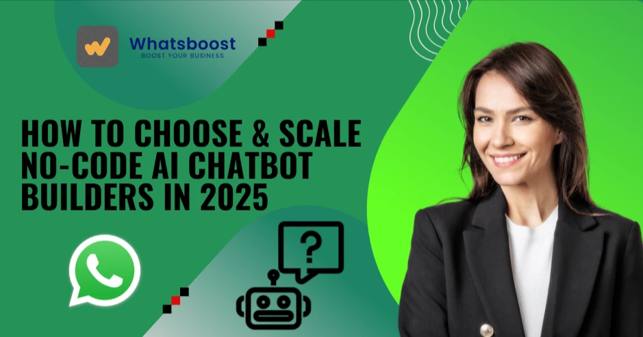 How to Choose & Scale No-Code AI Chatbot Builders in 2025