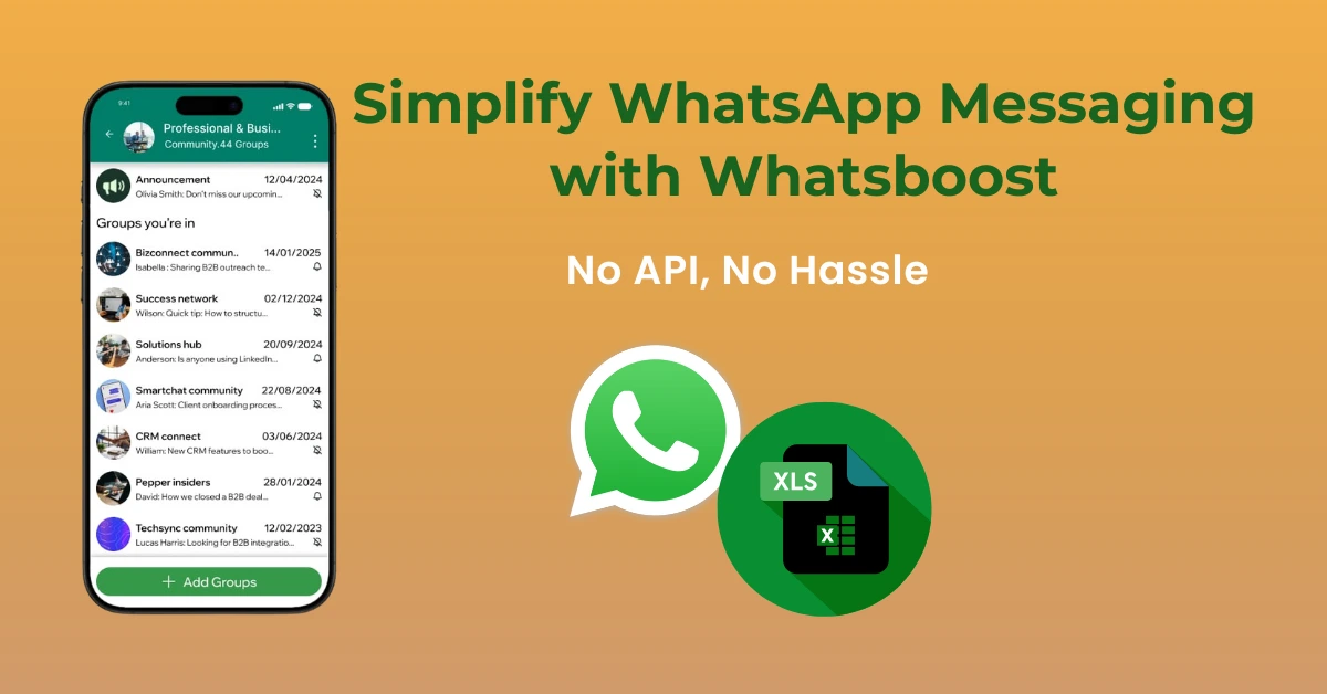 How to Integrate Google Sheets with WhatsApp Without WhatsApp Business API | Whatsboost