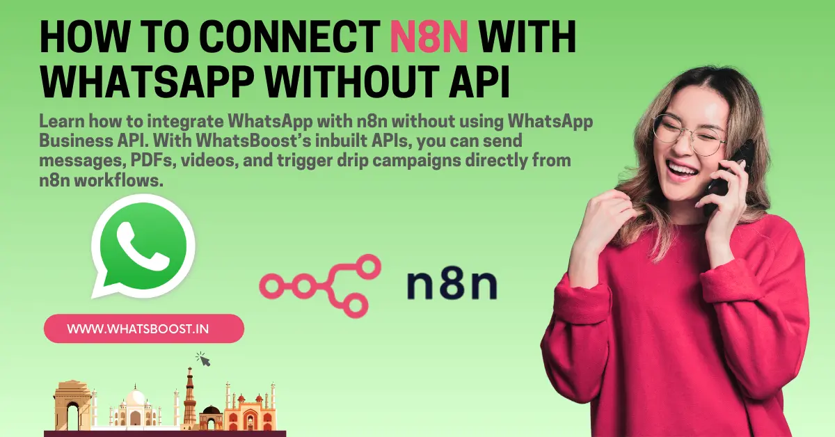 How to Integrate n8n with WhatsApp Without Business API | WhatsBoost