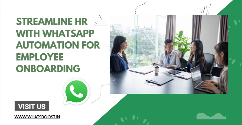WhatsApp Automation for HR and Employee Onboarding