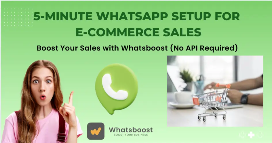 5-Minute Setup: Boost Your E-commerce Sales with WhatsApp Today