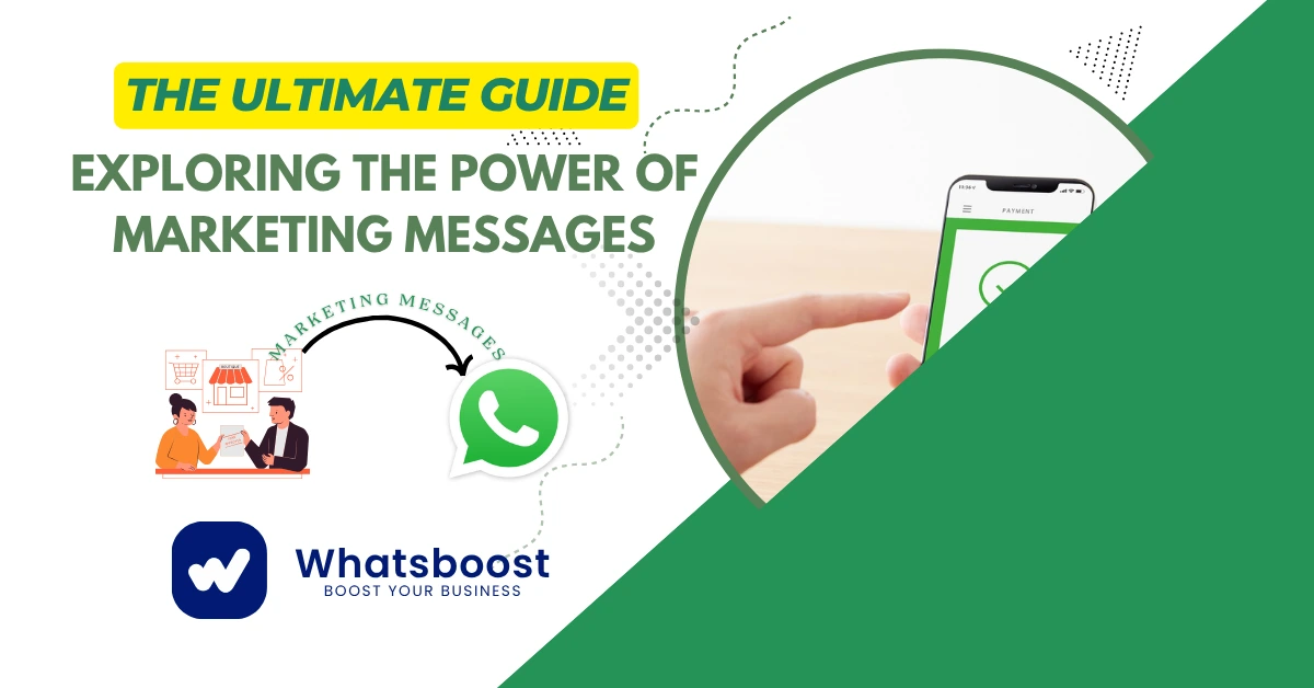 Exploring the Power of Marketing Messages