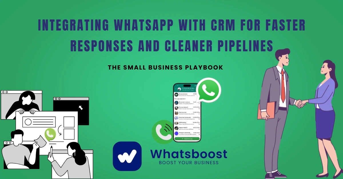 The Small Business Playbook: Integrating WhatsApp with CRM for Faster Responses and Cleaner Pipelines