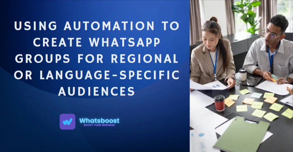 Using Automation to Create WhatsApp Groups for Regional or Language-Specific Audiences