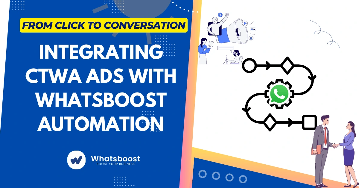 From Click to Conversation: Integrating CTWA Ads with WhatsBoost Automation