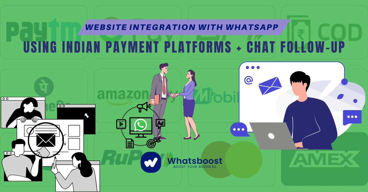 Website Integration with WhatsApp: Using Indian Payment Platforms + Chat Follow-Up