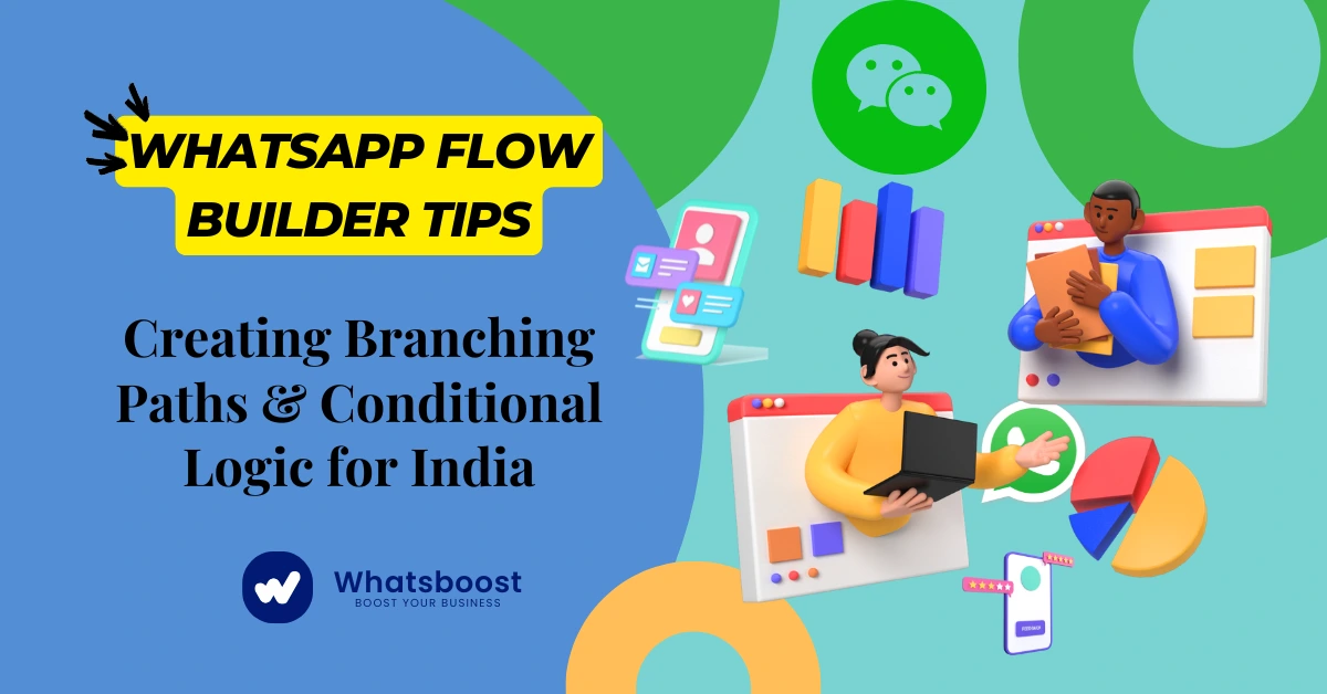 WhatsApp Flow Builder Tips | Branching Paths & Conditional Logic for India | WhatsBoost