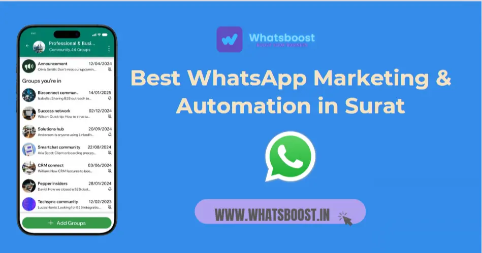 Best WhatsApp Marketing & Automation in Surat: Turning Conversations into Sales