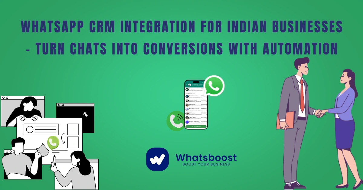 WhatsApp CRM Integration for Indian Businesses – Turn Chats into Conversions with Automation