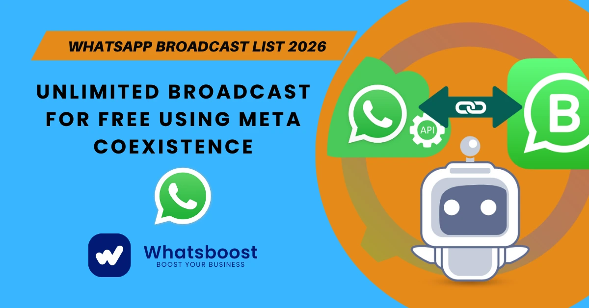 WhatsApp Broadcast List 2026: Unlimited Broadcast for Free Using Meta Coexistence