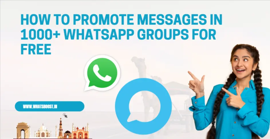 How to Promote Messages in 1000+ WhatsApp Groups for Free