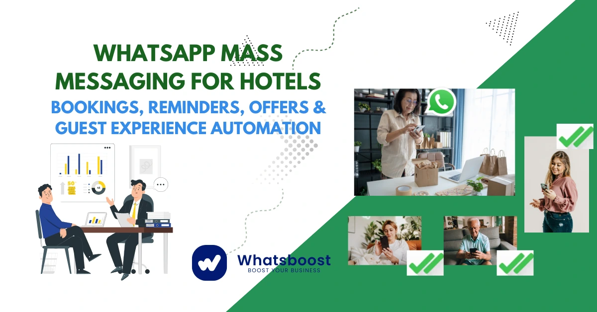 WhatsApp Mass Messaging for Hotels: Bookings, Reminders, Offers & Guest Experience Automation