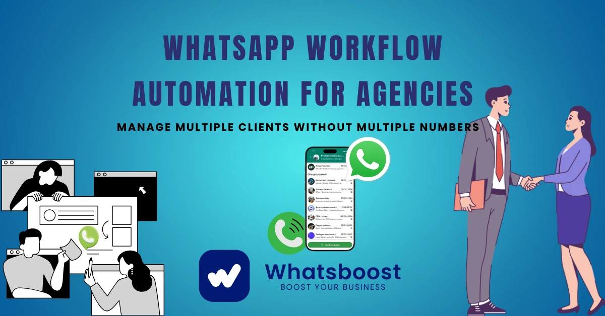 WhatsApp Workflow Automation for Agencies: Manage Multiple Clients Without Multiple Numbers