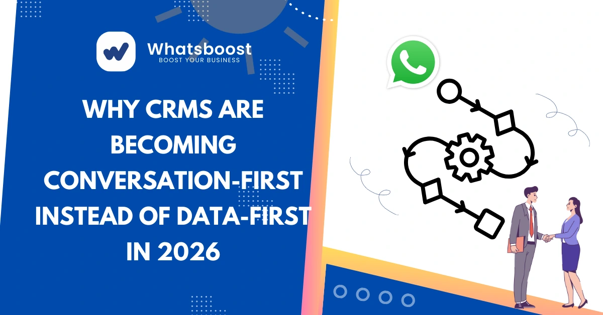 Why CRMs Are Becoming Conversation-First Instead of Data-First in 2026