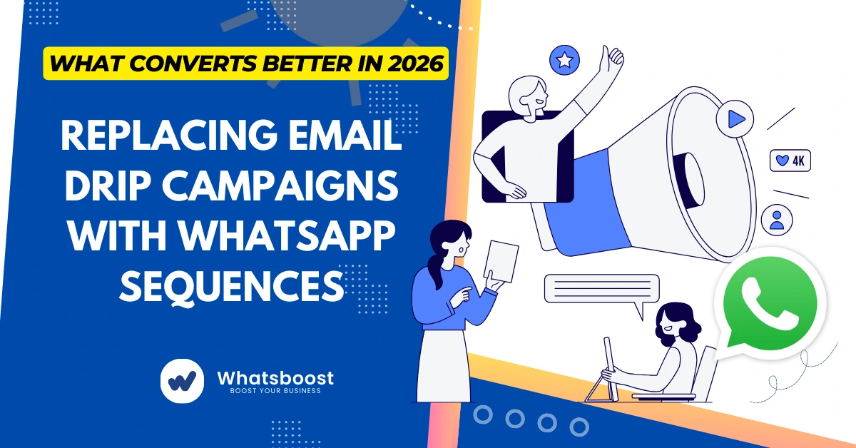 Replacing Email Drip Campaigns with WhatsApp Sequences: What Converts Better in 2026