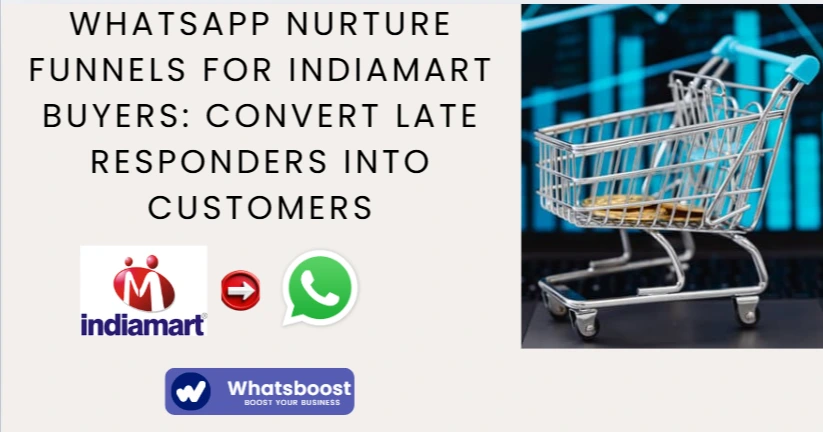 WhatsApp Nurture Funnels for IndiaMART Buyers: Convert Late Responders into Customers