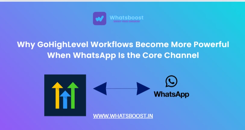 Why GoHighLevel Workflows Become More Powerful When WhatsApp Is the Core Channel
