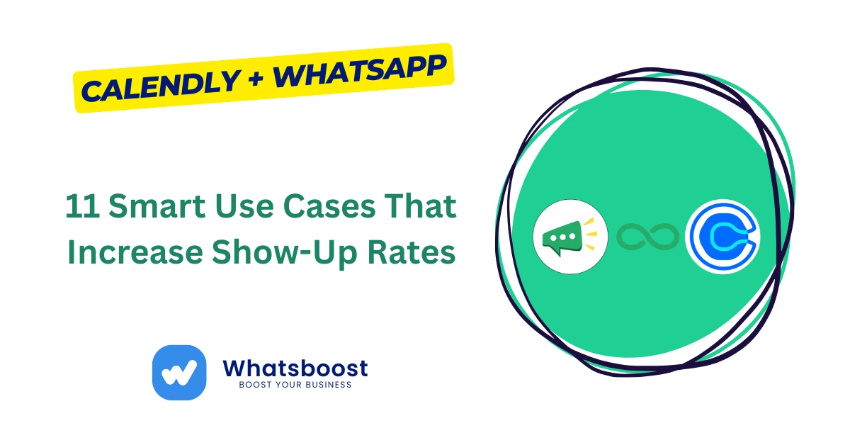 Calendly + WhatsApp Automation: 11 Smart Use Cases to Increase Show-Up Rates