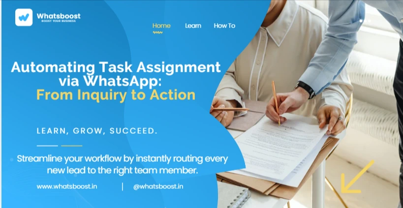 Automating Task Assignment via WhatsApp: From Inquiry to Action