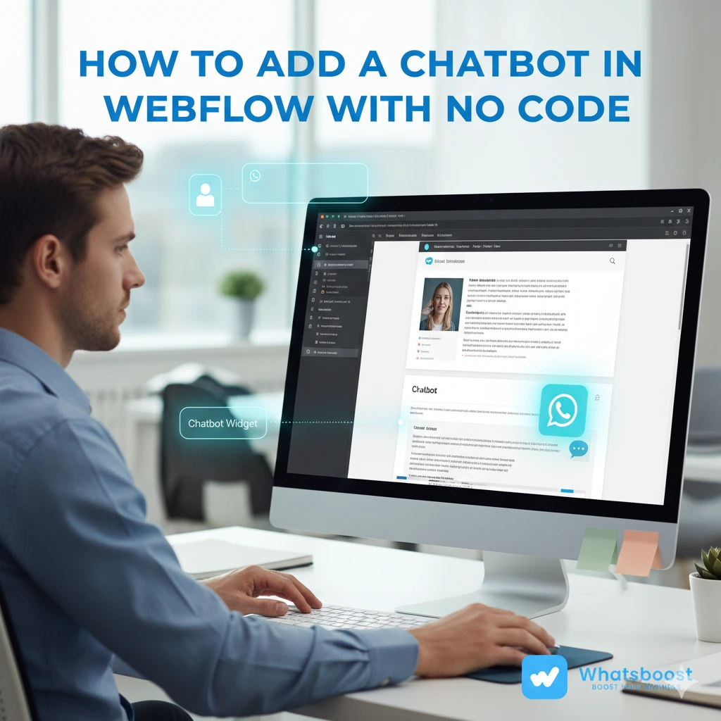 How to Add a Chatbot in Webflow with No Code | Step-by-Step Guide (2026)