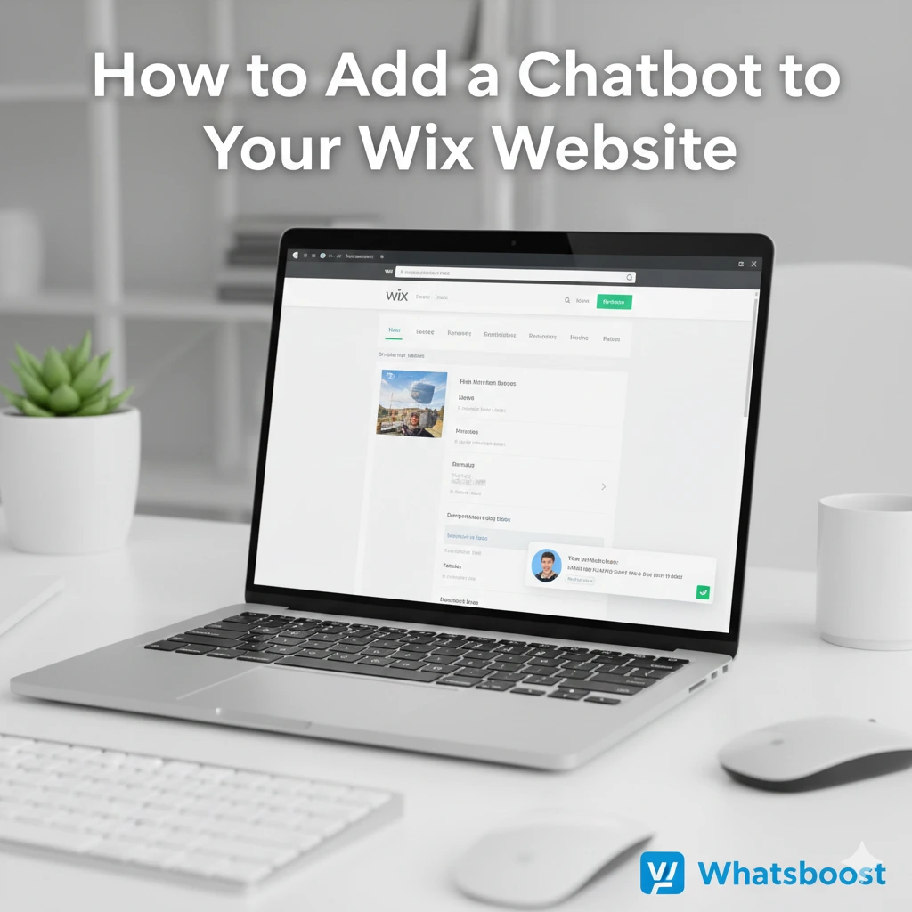How to Add a Chatbot to The Wix Website (Step-by-Step Guide with Whatsboost)