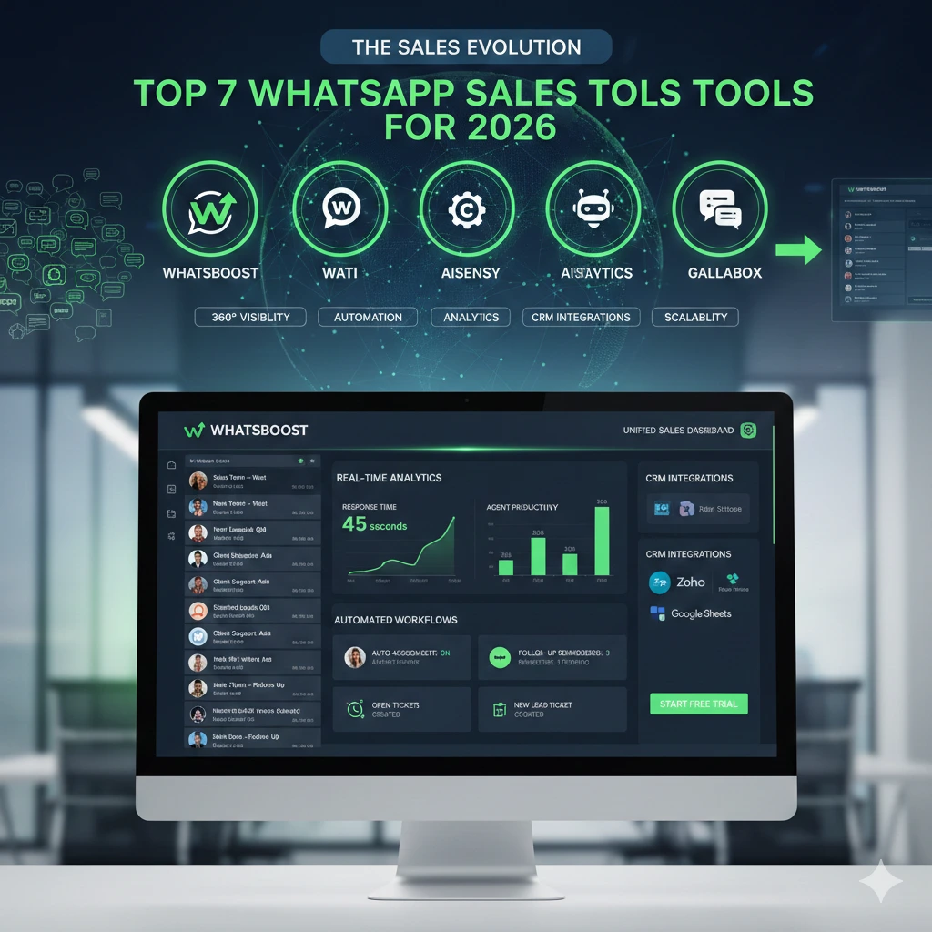Top 7 WhatsApp Sales Tools for 2026: Pros, Cons & Pricing Compared