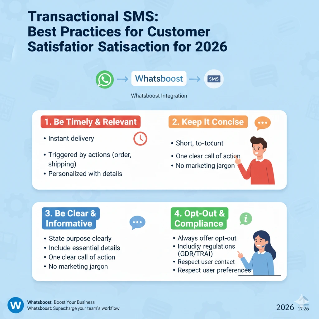 Transactional SMS: Best Practices for Customer Satisfaction in 2026 ...