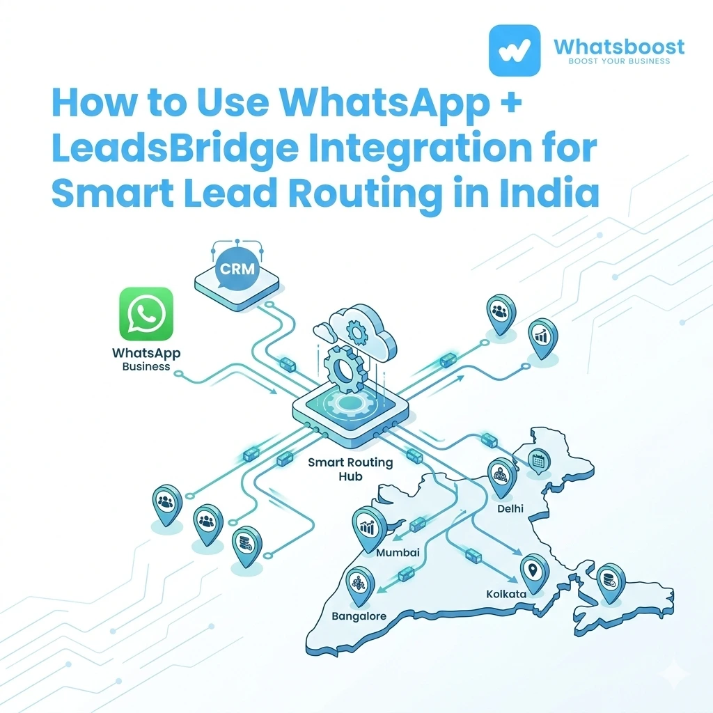 How to Use WhatsApp + LeadsBridge Integration for Smart Lead Routing in India in 2026 | Whatsboost