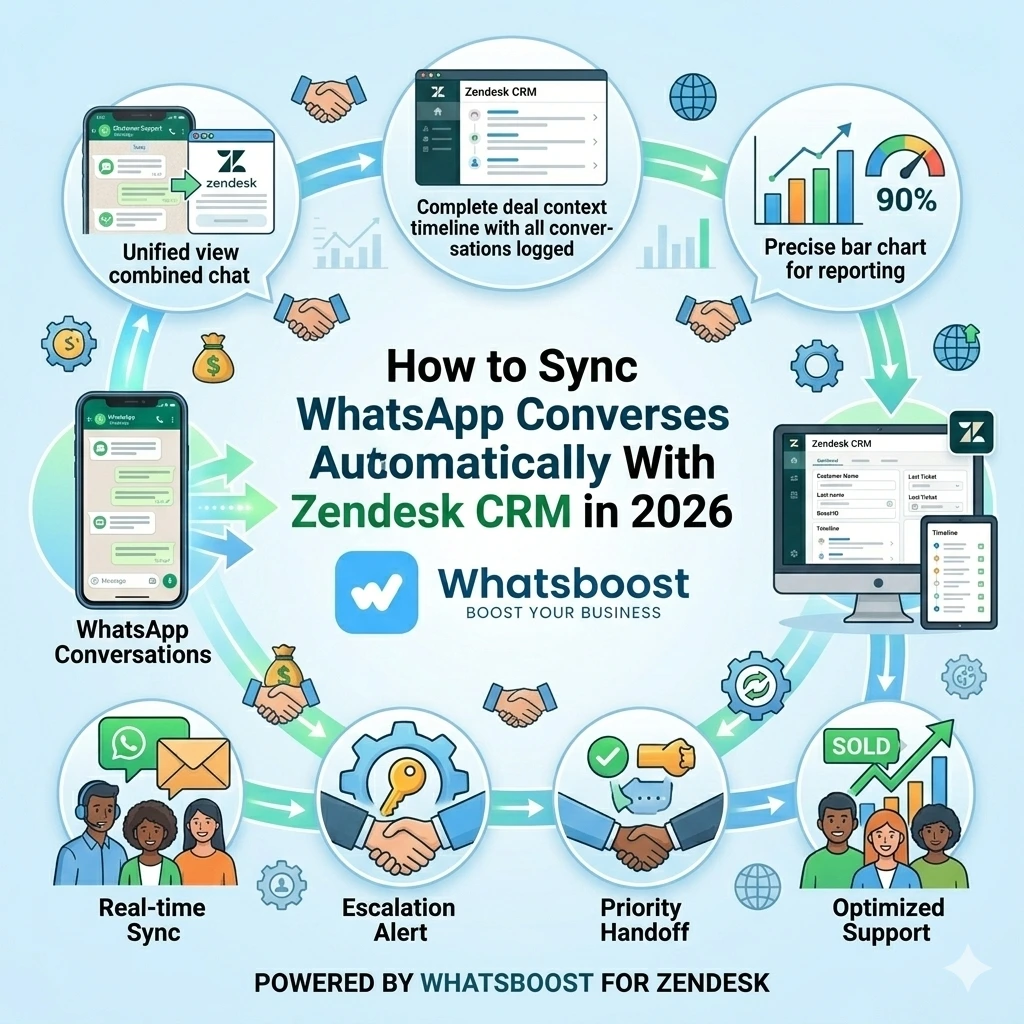How to Turn WhatsApp Messages Into Zendesk Support Tickets Automatically in 2026 | Whatsboost
