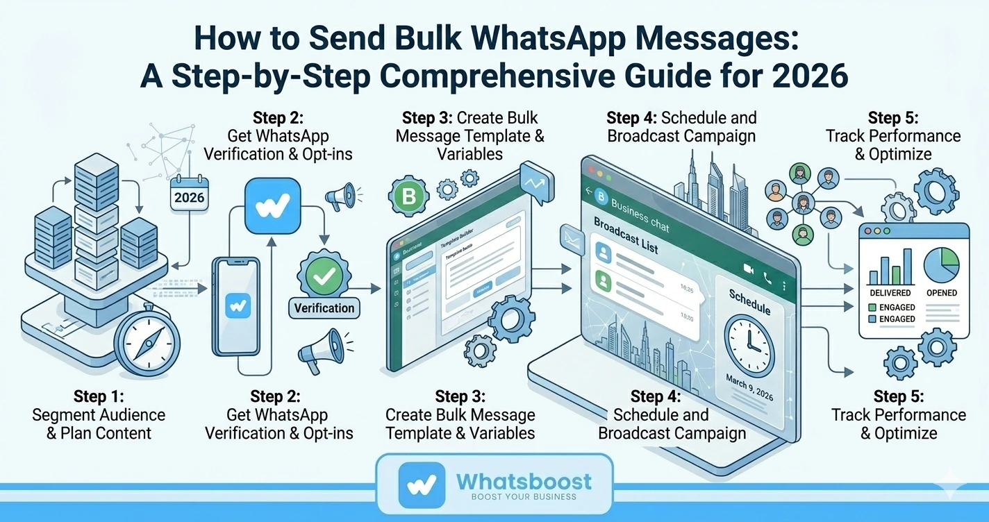 How to Send Bulk WhatsApp Messages: A Step-by-Step Comprehensive Guide for 2026