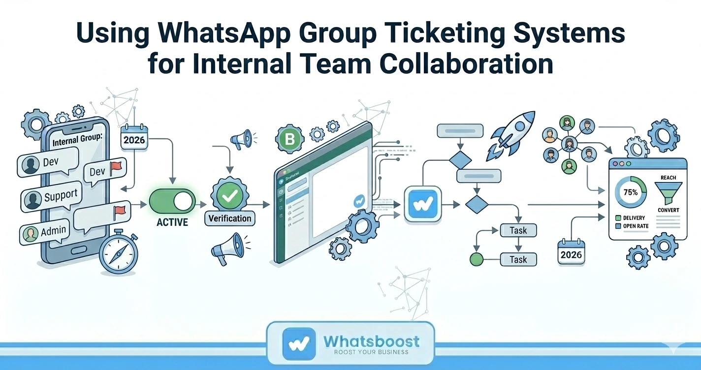 Using WhatsApp Group Ticketing Systems for Internal Team Collaboration