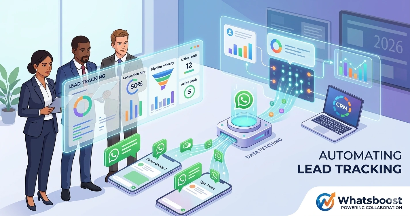 Automating Lead Tracking by Fetching WhatsApp Group Conversations in 2026 | Whatsboost