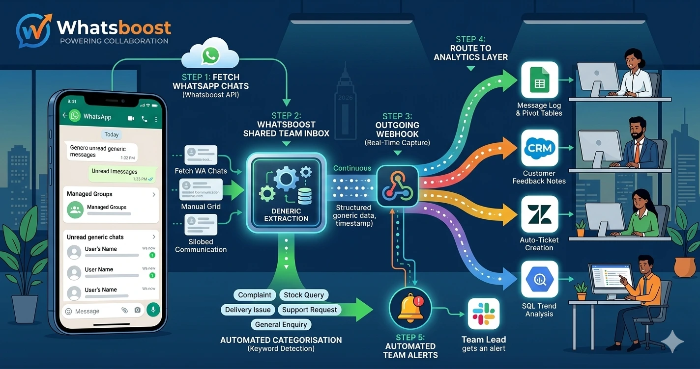 How to Create Tasks Automatically From WhatsApp Messages in Project Management Tools in 2026 | Whatsboost