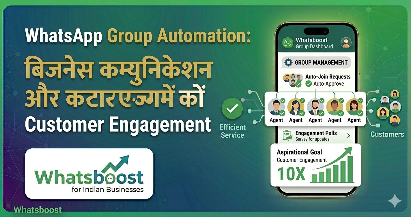 WhatsApp Group Automation से Business Communication Scale करें (10X Engagement Guide)