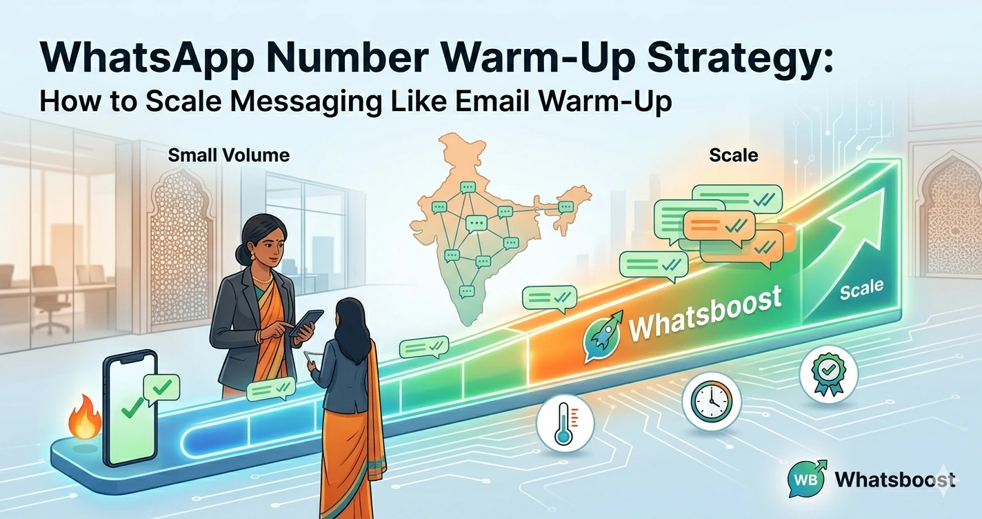 WhatsApp Number Warm-Up Strategy: How to Scale Messaging Like Email Warm-Up