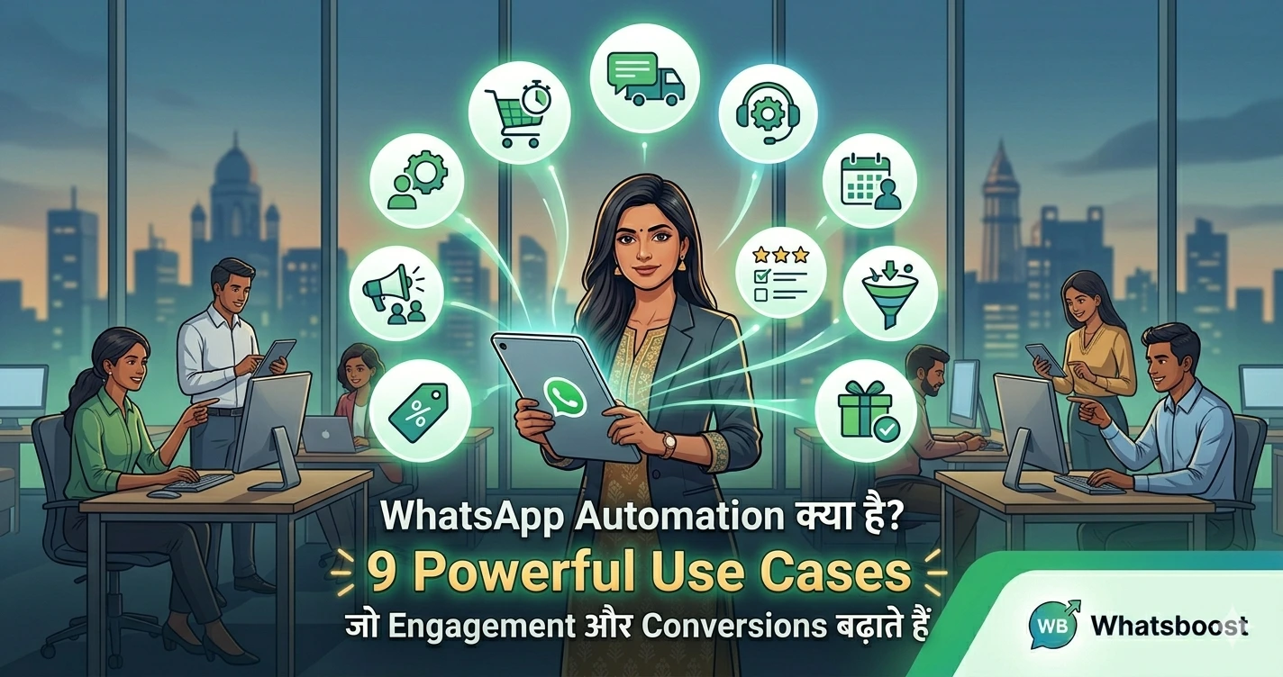 WhatsApp Automation क्या है? 9 Powerful Use Cases जो Engagement और Conversions बढ़ाते हैं