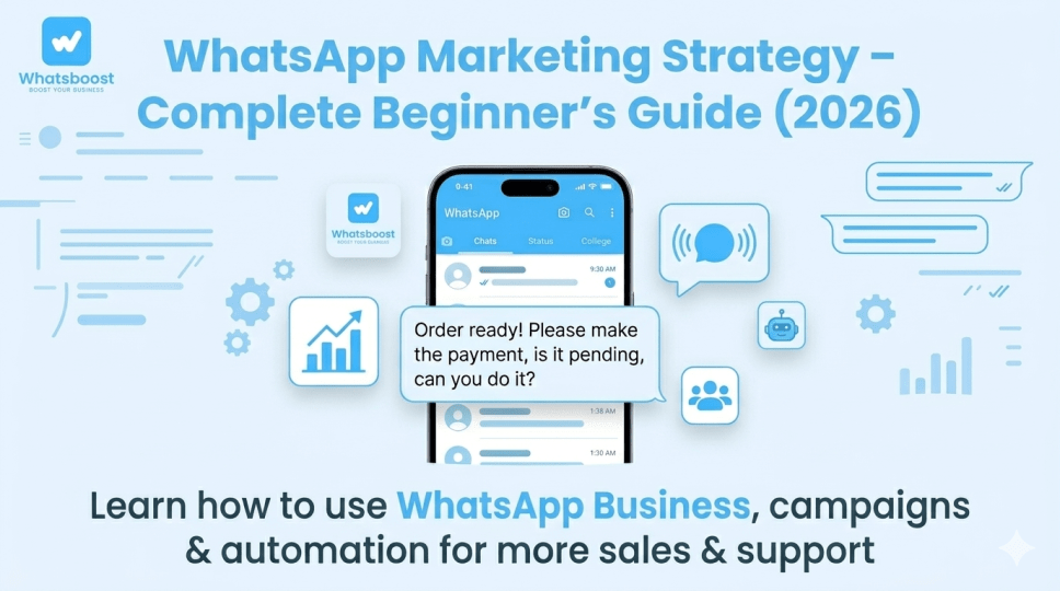 Whatsapp marketing strategy guide for indian businessses