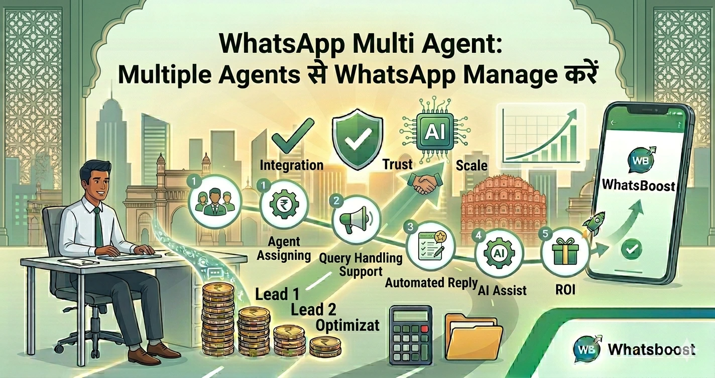WhatsApp Multi Agent: Multiple Agents से WhatsApp Manage करें