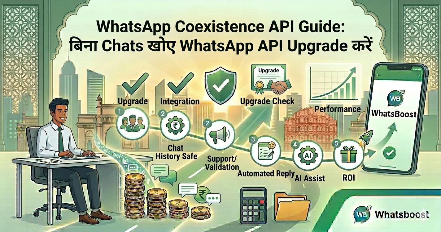 WhatsApp Coexistence API Guide: बिना Chats खोए WhatsApp API Upgrade करें