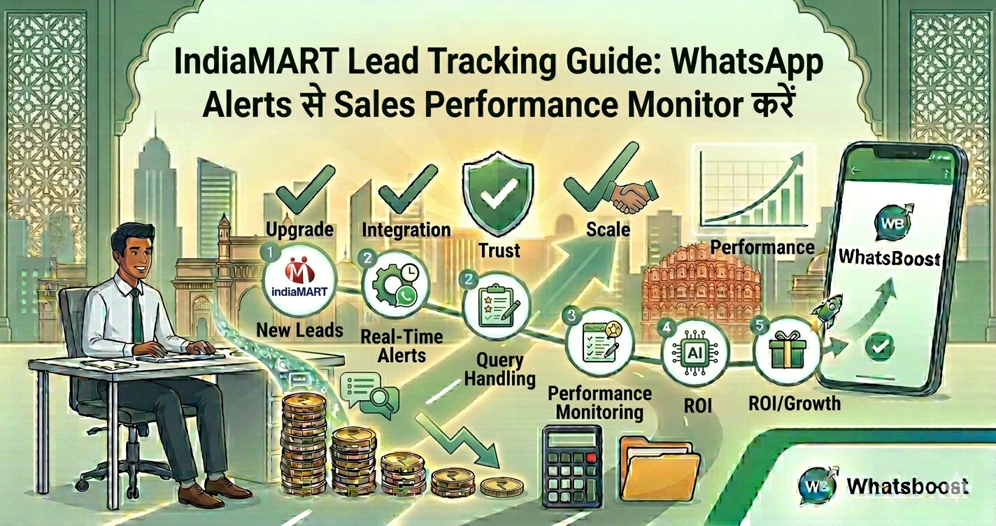 IndiaMART Lead Tracking Guide: WhatsApp Alerts से Sales Performance Monitor करें