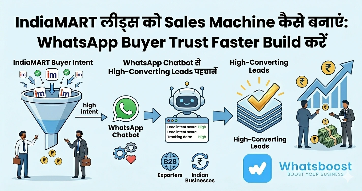 IndiaMART Buyer Intent Tracking Guide: WhatsApp Chatbot से High-Converting Leads पहचानें