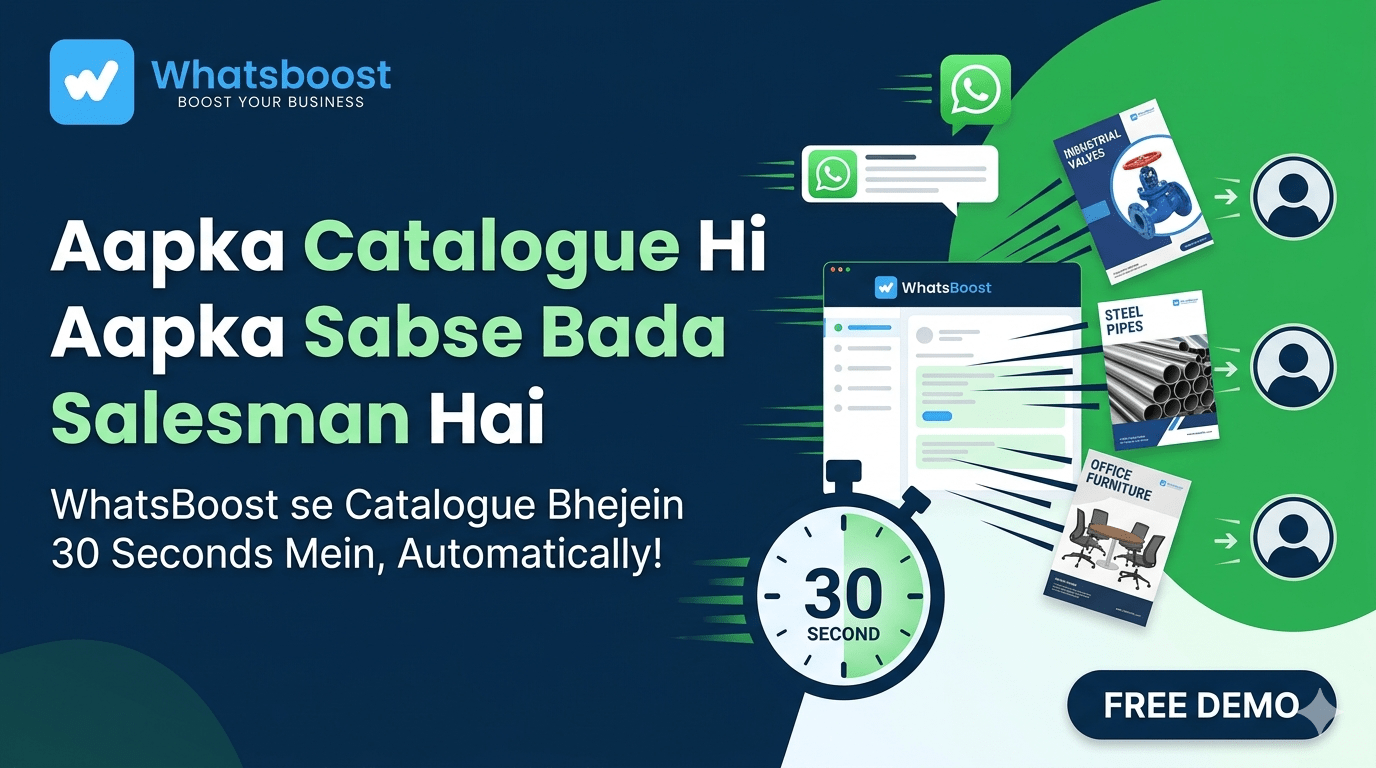 How to Automate WhatsApp Catalogues for IndiaMART Leads using WhatsBoost