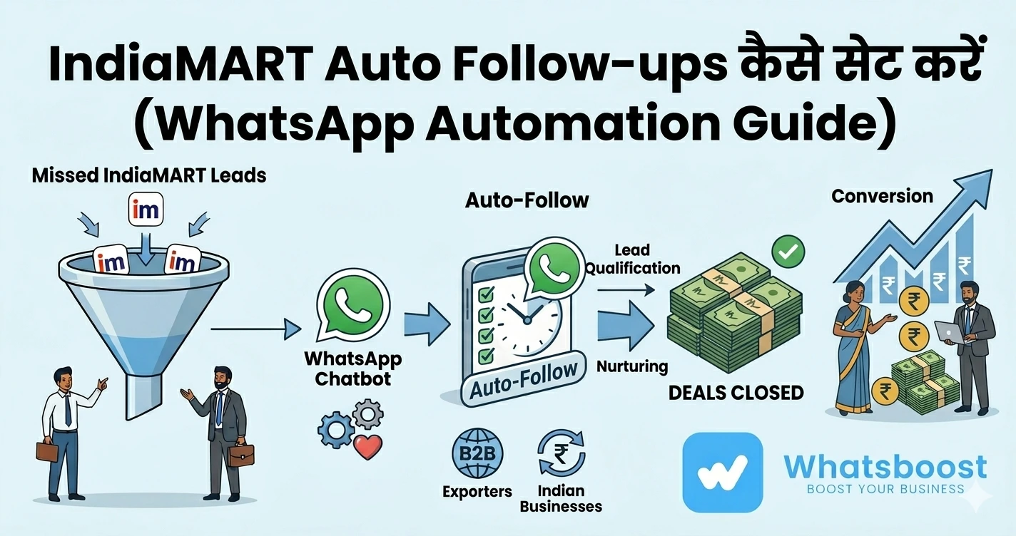 IndiaMART Follow-up Automation Guide: WhatsApp से Auto Follow-ups कैसे सेट करें