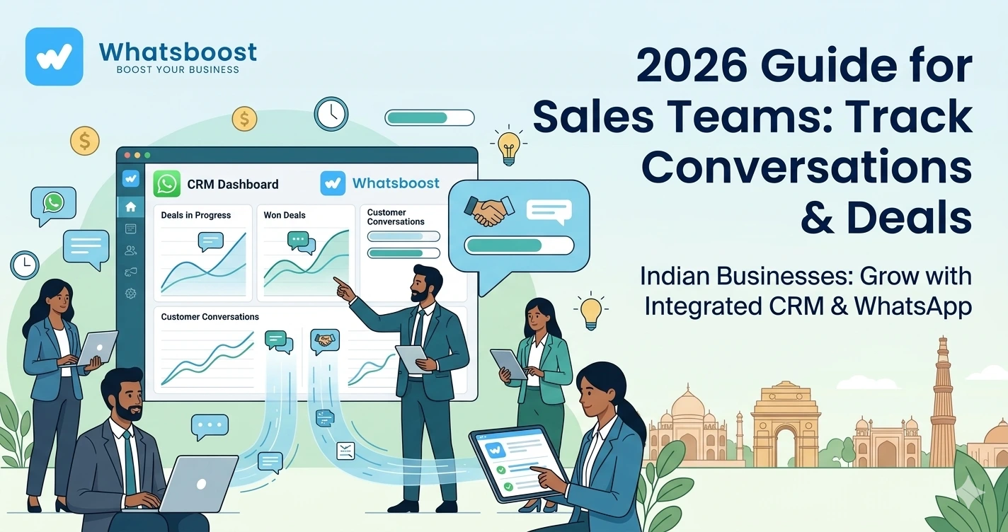 Best CRM & WhatsApp Tools for Tracking Conversations & Deals (2026 Guide for Sales Teams)