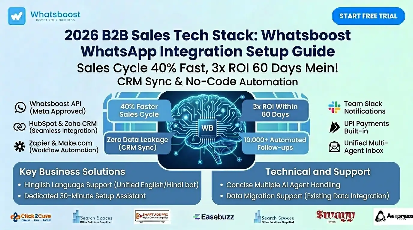B2B Sales Guide: Whatsboost Se Apna Smart Tech Stack Kaise Banayein?