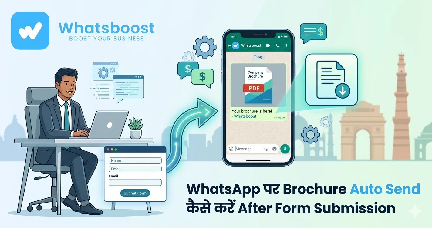 WhatsApp पर Brochure Auto Send कैसे करें After Form Submission