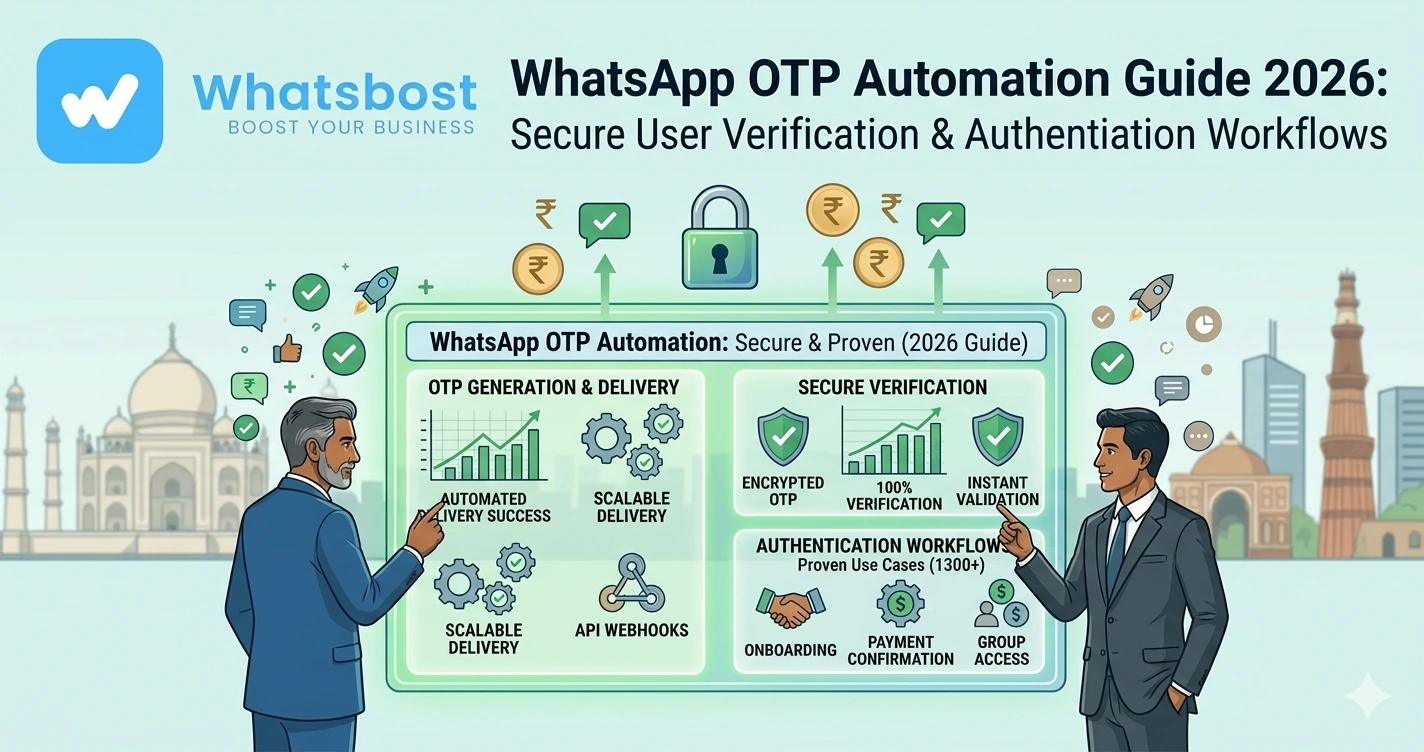 WhatsApp OTP Automation Guide 2026: Secure User Verification & Authentication Workflows