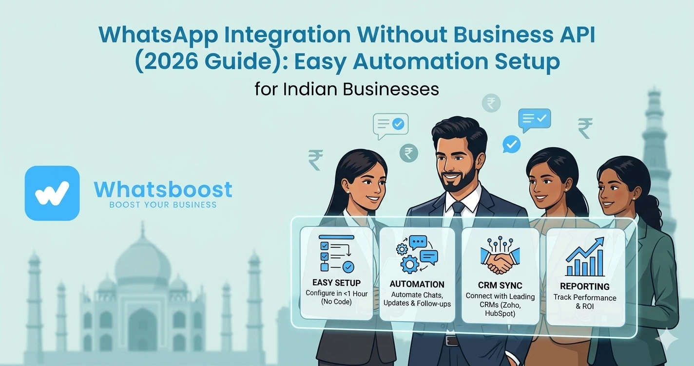 WhatsApp Integration Without Business API (2026 Guide) Easy Automation Setup