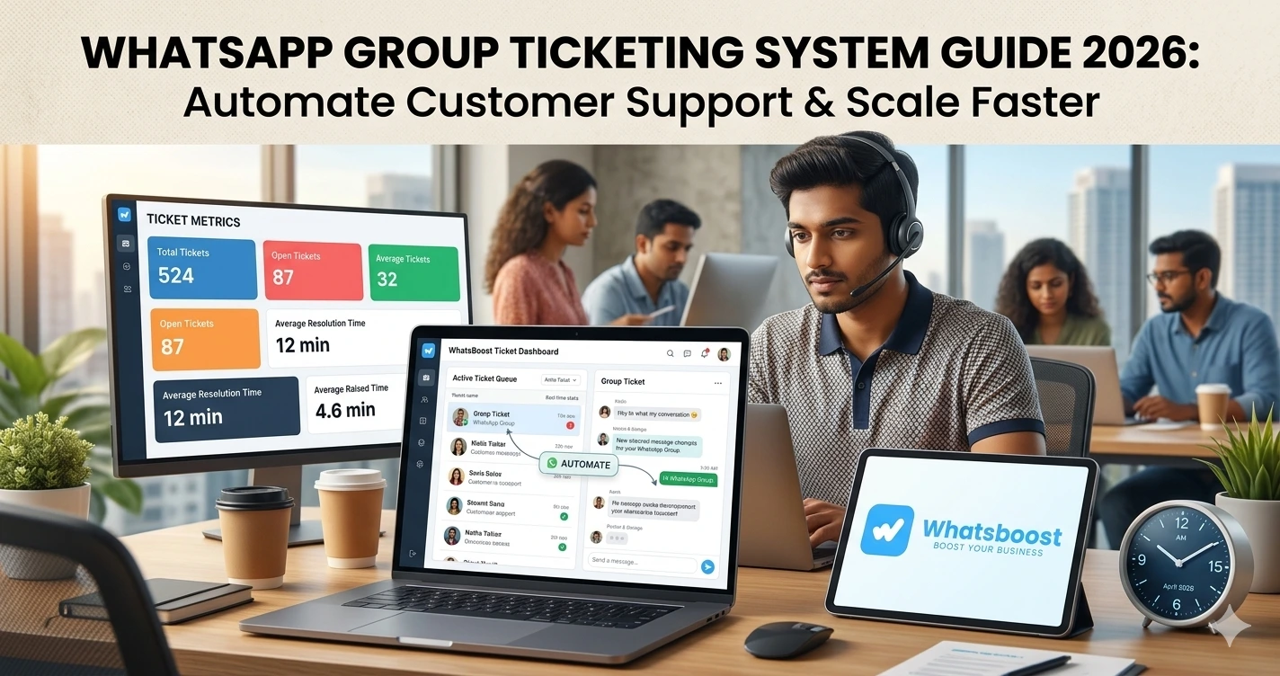 WhatsApp Group Ticketing System Guide 2026: Automate Customer Support & Scale Faster